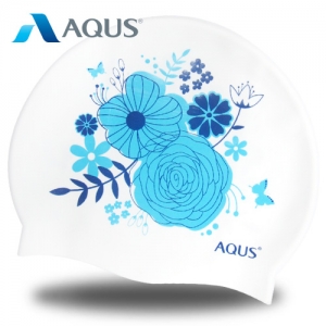 아쿠스(AQUS) AQUS CAP 아쿠스 실리콘수모 플라워(AC1611) BLU